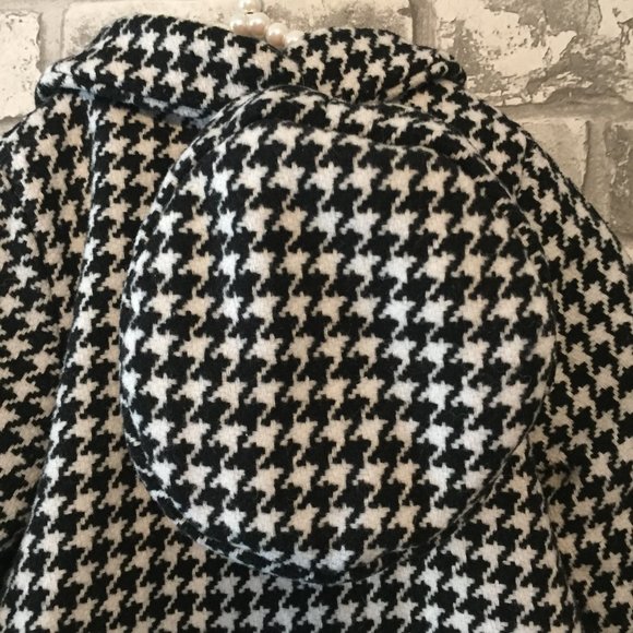 Baby Girl's Houndstooth Coat/Hat Size 24 Months - Picture 3 of 10